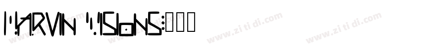 Marvin Visions字体转换
